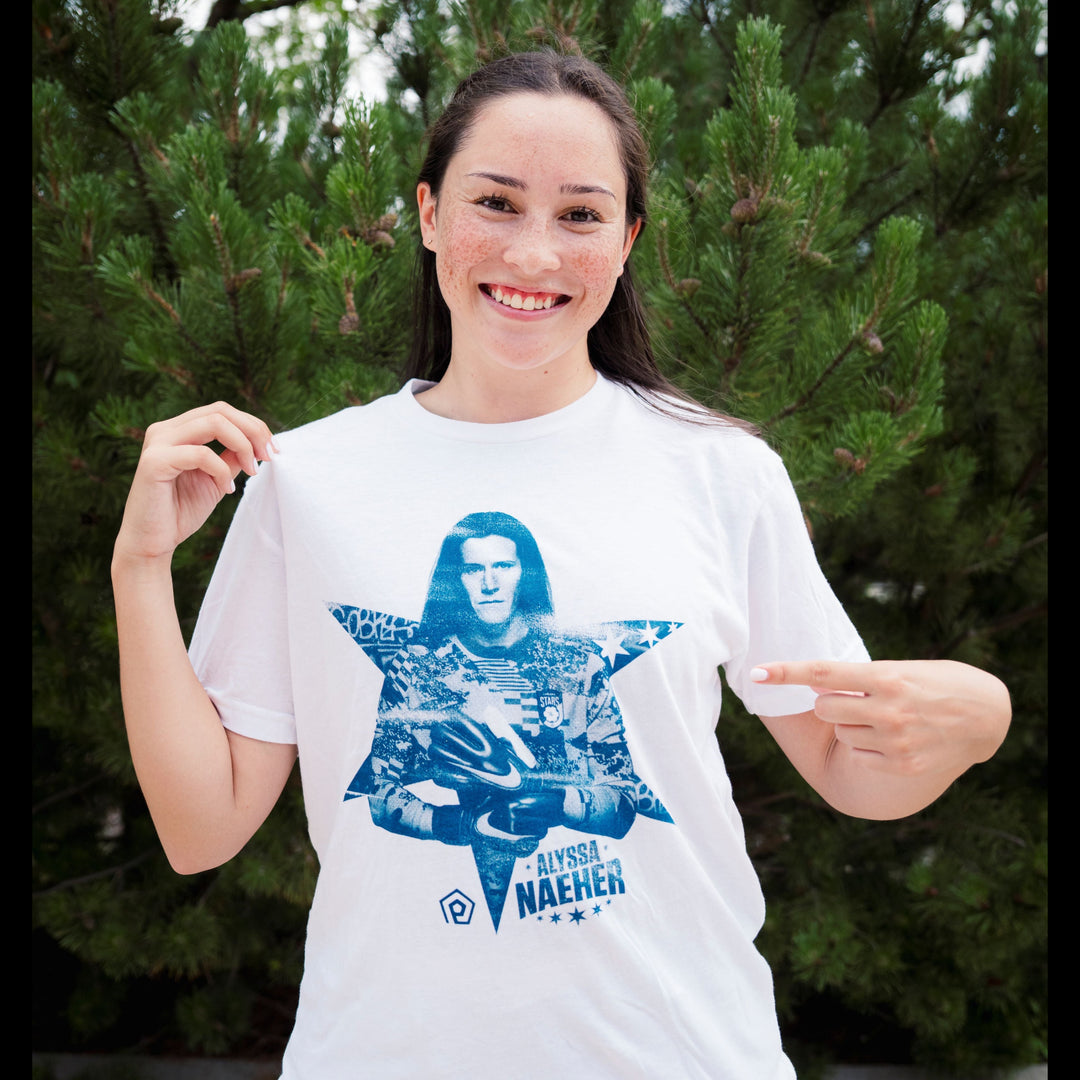 Chicago Stars FC Alyssa Naeher Star Tee Shirts & Tops STADIUM ESSENTIALS