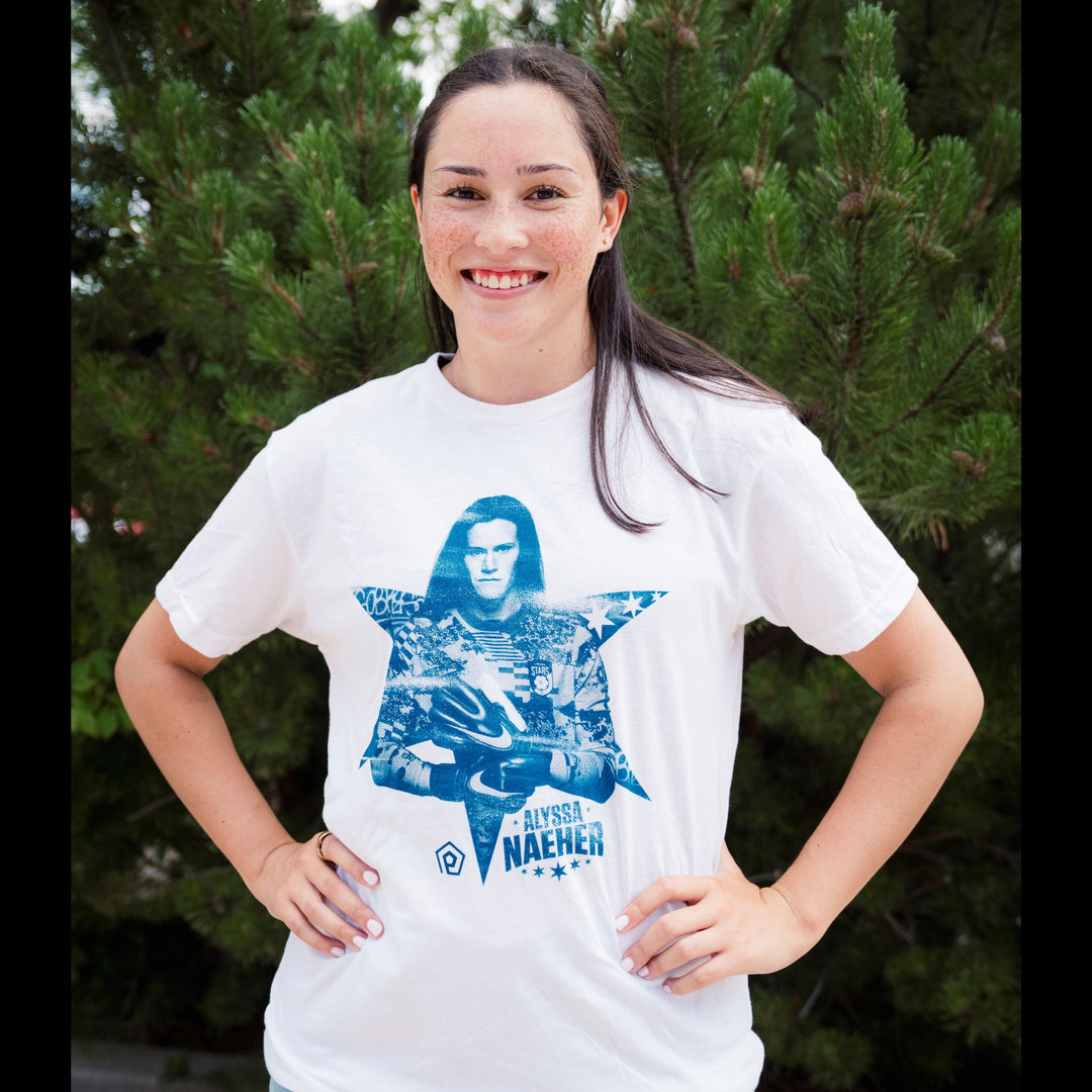 Chicago Stars FC Alyssa Naeher Star Tee Shirts & Tops STADIUM ESSENTIALS