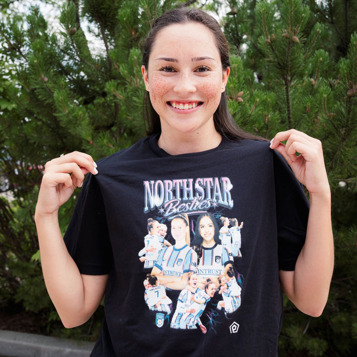 Chicago Stars FC Northstar Besties Tee STADIUM ESSENTIALS