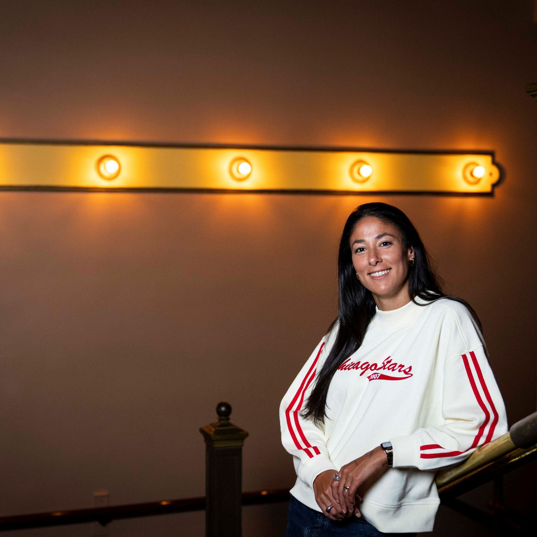 Chicago Stars FC Mock Neck Crew Crewneck Chicka D