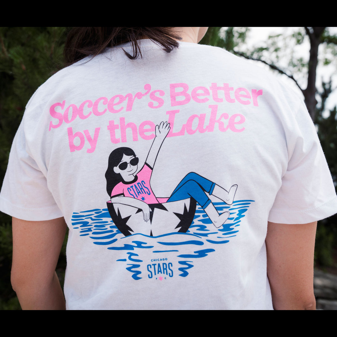 Chicago Stars FC Soccer By The Lake Cropped Tee STADIUM ESSENTIALS