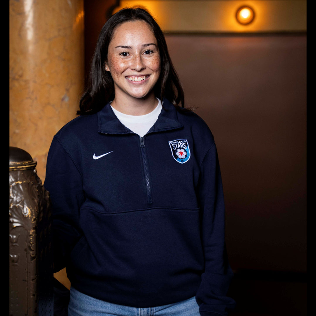 Chicago Stars FC Fleece Half Zip Jacket Outerwear BRANDED CUSTOM SPORTSWEAR