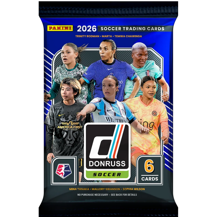 2026 Panini NWSL Trading Cards Booster Pack