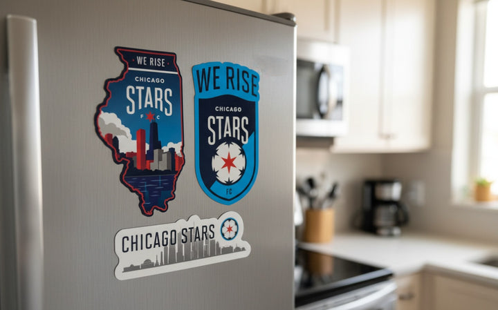 Chicago Stars FC Illinois Magnet Set Novelty RICO INDUSTRIES