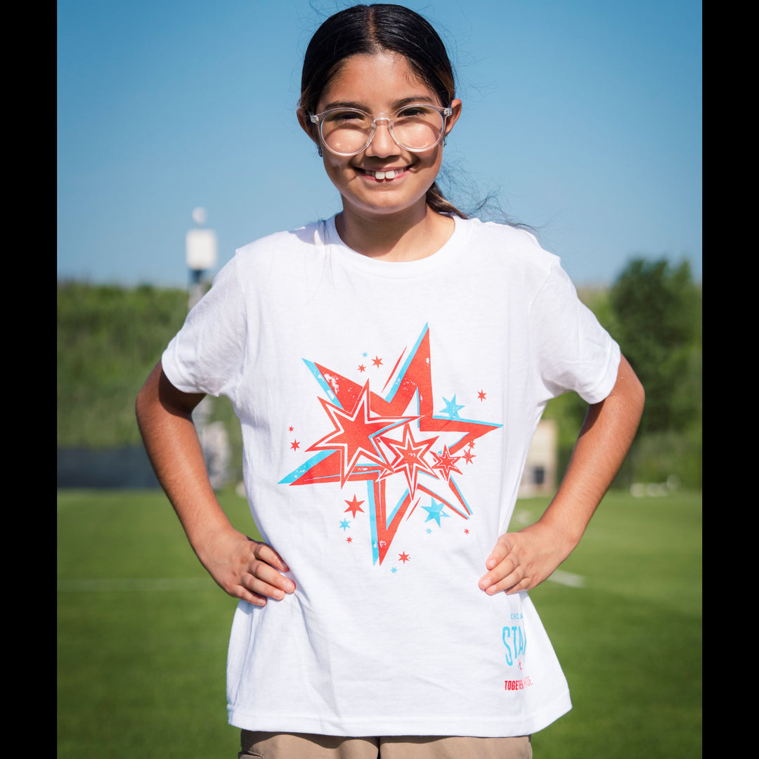 Chicago Stars FC Shinning Stars Youth Tee Shirts & Tops STADIUM ESSENTIALS