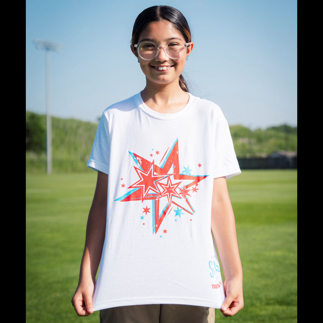 Chicago Stars FC Shinning Stars Youth Tee Shirts & Tops STADIUM ESSENTIALS