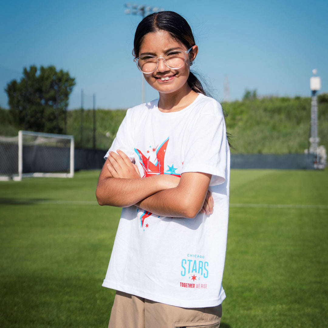 Chicago Stars FC Shinning Stars Youth Tee Shirts & Tops STADIUM ESSENTIALS